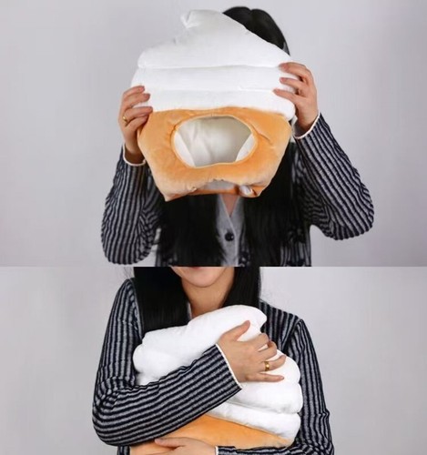 Men Women Ice Cream Cap Cosplay Headgear Halloween Decoration Funny Hat - Picture 4 of 8