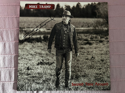 Mike Tramp - Second Time Around - Black Vinyl - Signed by Mike Tramp