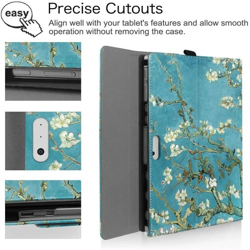For Microsoft Surface Pro 7/6/5/4/3 Multi Angle Case Portfolio Business Cover US - Picture 12 of 16