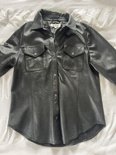Women’s Lab Lambs Leather Shirt Size 12