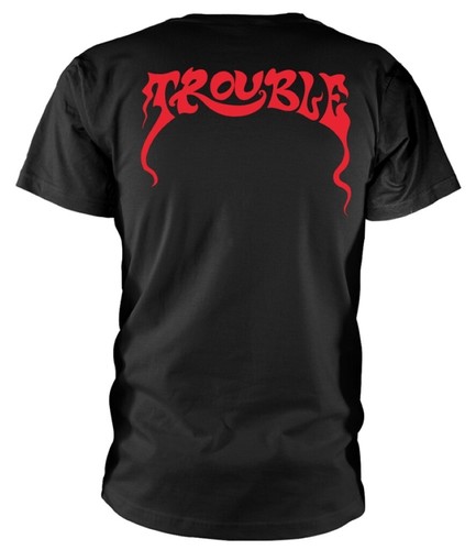 Camiseta Negra Trouble Manic Frustration OFICIAL - Imagen 2 de 2