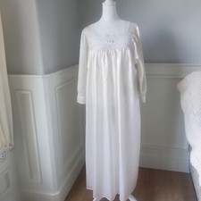 Cristian Dior Satin and Lace Vintage Nightgown Size L.