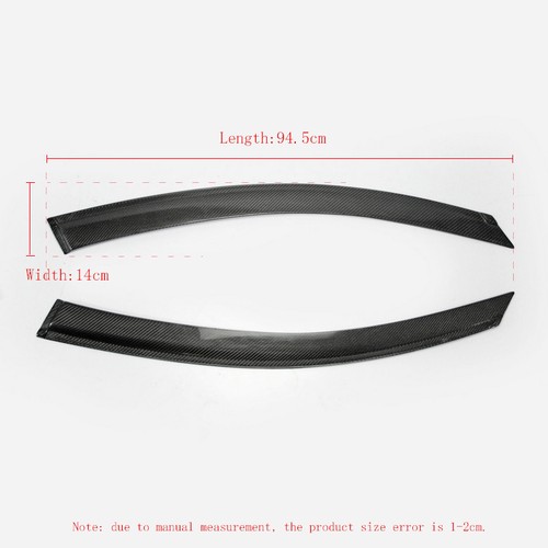 Cubierta para visera deflector de viento para ventana de fibra de carbono para Kia K5 Optima JF 2016 en adelante - Imagen 8 de 12