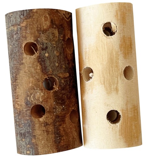 2 Pcs Apfelholzbiss Stock Baby Hamster Kaut Kauartikel Aus Hamsterholz - Bild 5 von 12