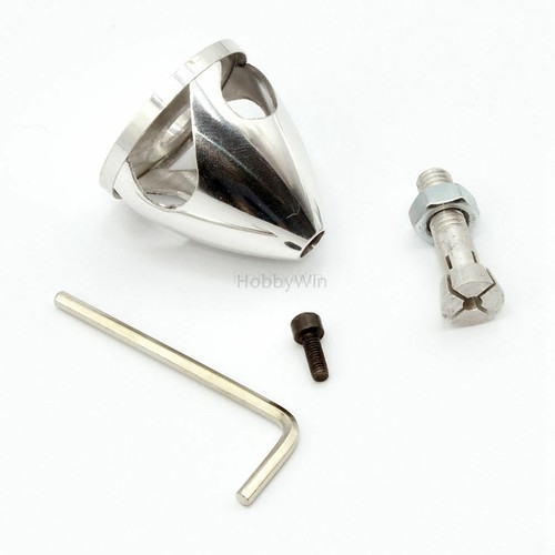 4 Slot 51mm 2.00in Aluminum Spinner for 5mm shaft motor RC Electric Model Plane - Picture 4 of 7
