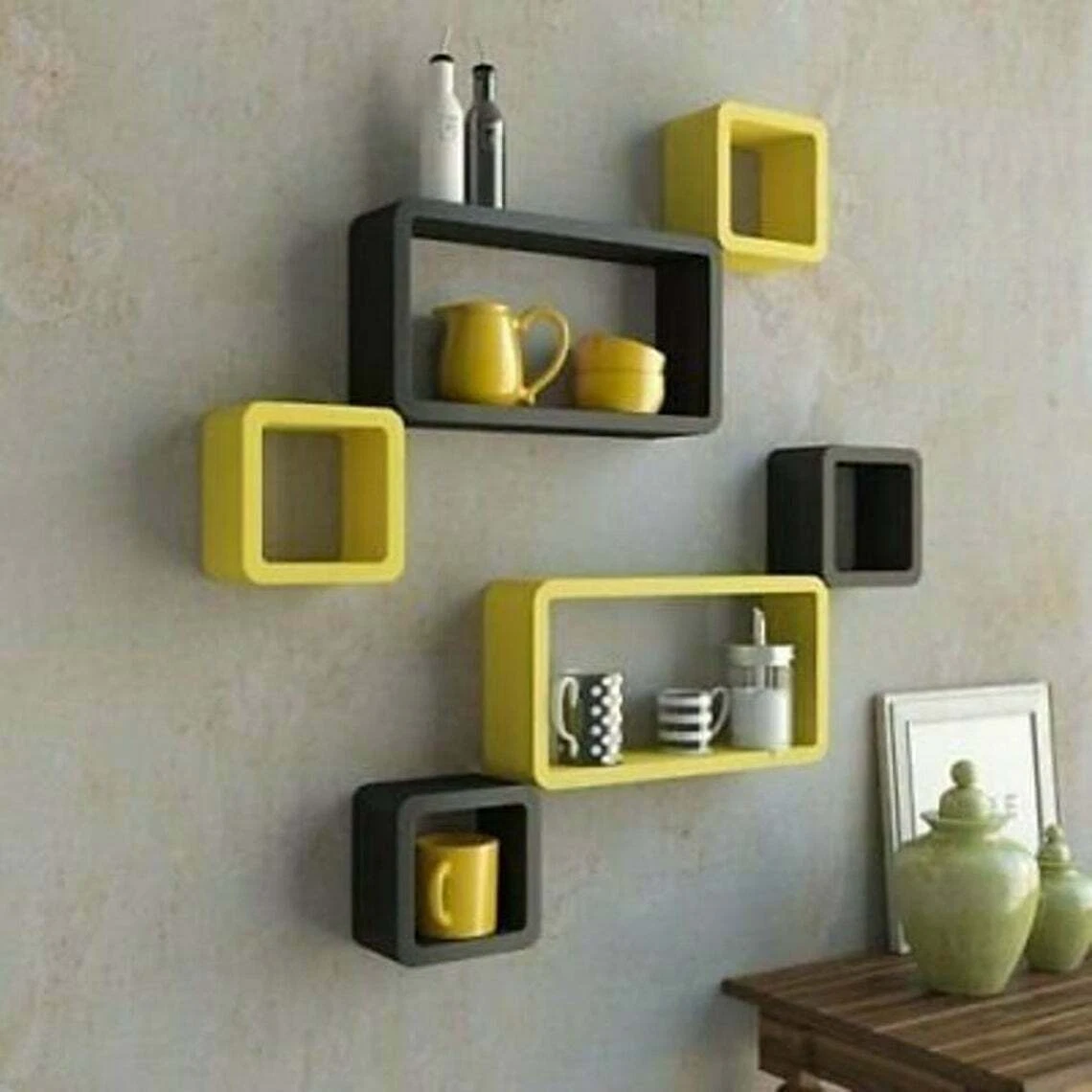 Decoration Shelf Rack(set of 6) Beautiful Wall Shelves/Book Shelf/Floating Shelv
Opens in a new wind