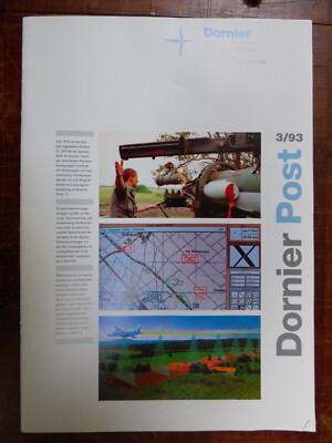 Dornier Post 3/1993 Magazin Deutsche Aerospace Technische Konzern Zeitschrift
