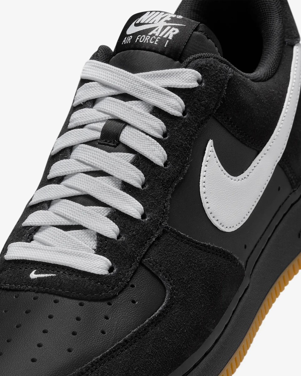 ★早期完売★Nike★AIR FORCE 1 07 LV8 M IB6388-001★韓国発★ New Nike Air Force 1 '07 LV8 Low Shoes - Black/ Gum (IB6388