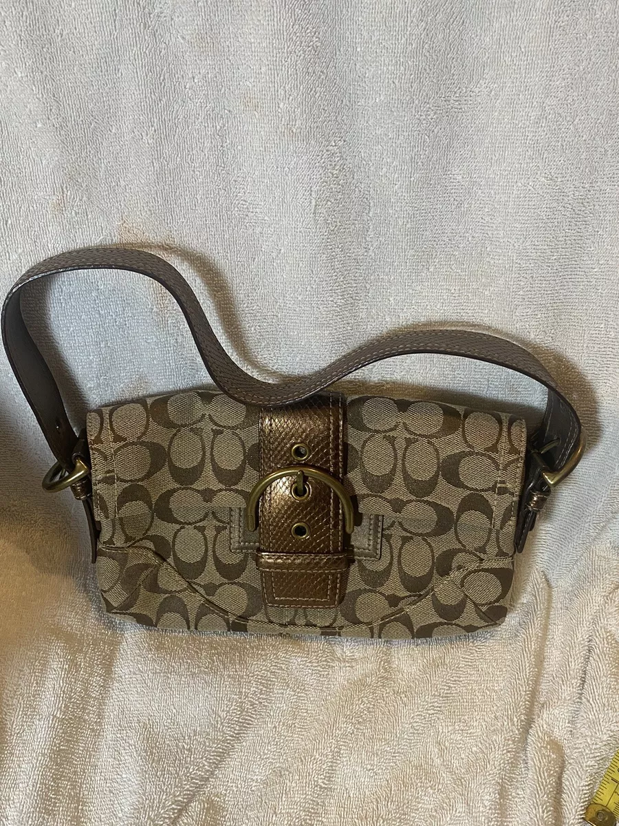 Coach Small Brown Purse Hand Bag Great Condition Classic Vintage