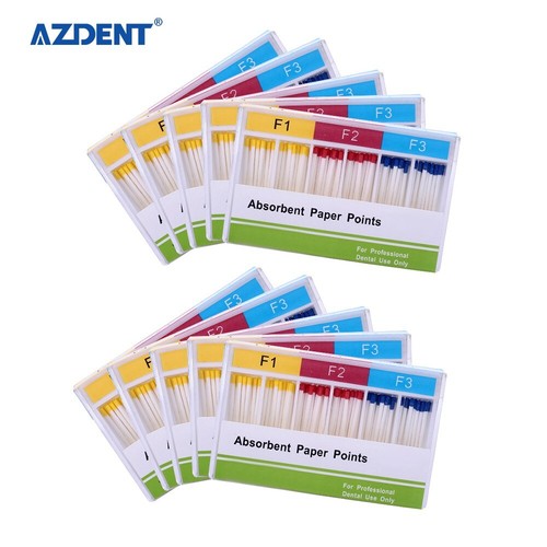 5packs Dental Endodontics Endo Absorbent Paper Points F1 F2 F3 100pcs/pack - Picture 10 of 24