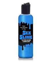 Sex Slime Creature Lube Water-Based Lubricant 4oz - Blue Personal Lube