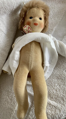 Vintage Kruse doll “Hanne Kruse”🇩🇪All Cloth Original Mummelchen