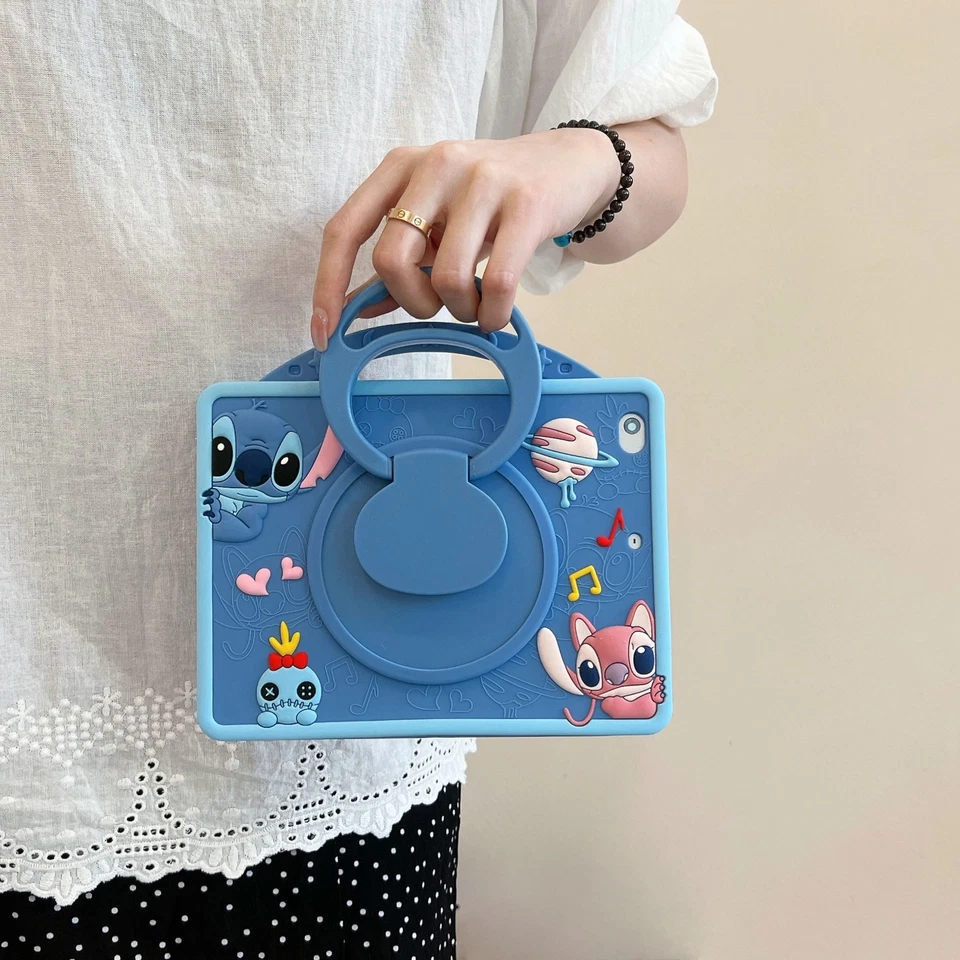 Shockproof Stitch Cover Case For iPad 7/8/9/10th Air 10.2 10.5 10.9 With PenSlot - Image 3 of 4