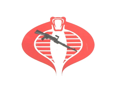 GI Joe Weapon Big Ben Gun Rifle v4 2002 Original Figure Accessory