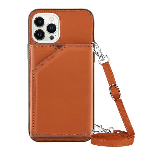 Wallet Case für iPhone 15 14 13 12 ProMax Kartenfächer Crossbody Schultergurt - Bild 13 von 22
