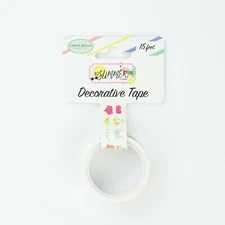 1 Roll Echo Park Paper BEST SUMMER EVER Decorative Washi Tape - Summer Swimsuits