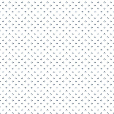 G45462 - Just Kitchens Tri Leaf Navy Blue Galerie Tapete