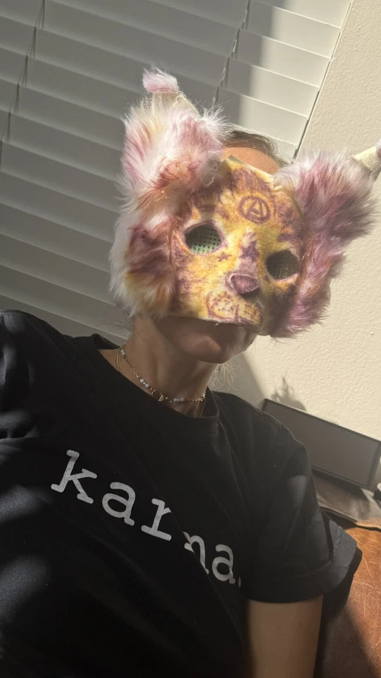 Máscara de jengibre gato, Therain Foto 3 de 4