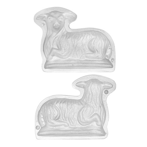 ALUMINIUM OSTERFORM ""LAMM"" ZUM BACKEN EINES FESTLICHEN EINTEILIGEN LAMM-CUPCAKE - Bild 2 von 12