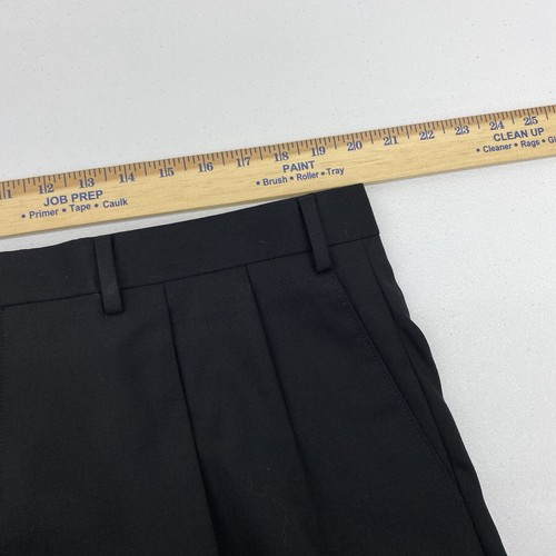 Lauren Ralph Lauren Pants Men 40x29 Pleated wool Short Dress Trouser slacks - Picture 7 of 12