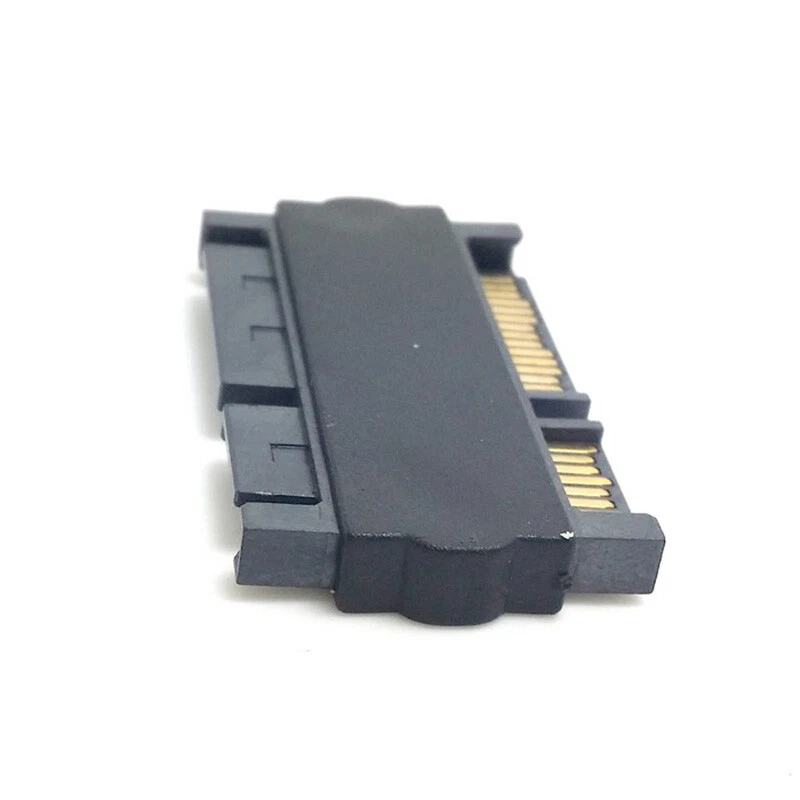 SATA 22Pin 7+15 Male SATA 22Pin 7+15 Female Extension Convertor Straight Adapter - Image 2 of 4