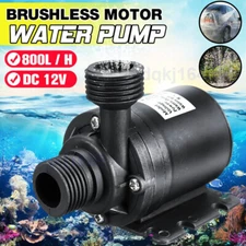 1/2/4pcs 12V High Pressure Brushless Submersible Water Pump Self-priming 800L/H