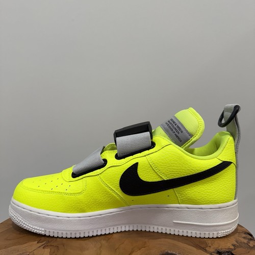 Nike Air Force 1 AF1 Low Utility Volt AO1531-700 - Volt/Black - 9.5 - Picture 9 of 12