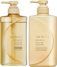 Shiseido TSUBAKI Premium Repair Shampoo Conditioner Treatment Refills Packs