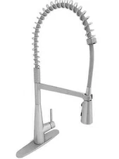 🌱 MOEN Sleek 5925SRS Pre-Rinse Spring Pulldown Kitchen Faucet - Stainless  NOTE