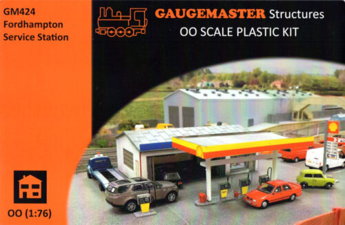 GAUGEMASTER GM424. Estación de servicio de automóviles - Fordhampton. Medidor OO. Kit a escala 1/76 - Imagen 1 de 12