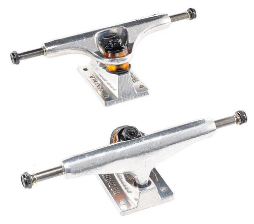 THUNDER Truck skate carrelli skateboard professionali Silver (acquisto X 2) - Imagen 6 de 9