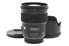 Sigma 50mm f1.4 DG Art Lens for Nikon AF with Hood 44379