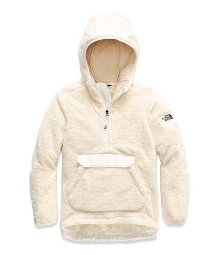The North Face Jacket Girls Campshire 1/4 Zip Pullover Sherpa Fleece Hoodie - Picture 8 of 16