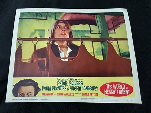 THE WORLD OF HENRY ORIENT- Orig 1964 lobby card set of eight! PETER SELLERS - Picture 5 of 12