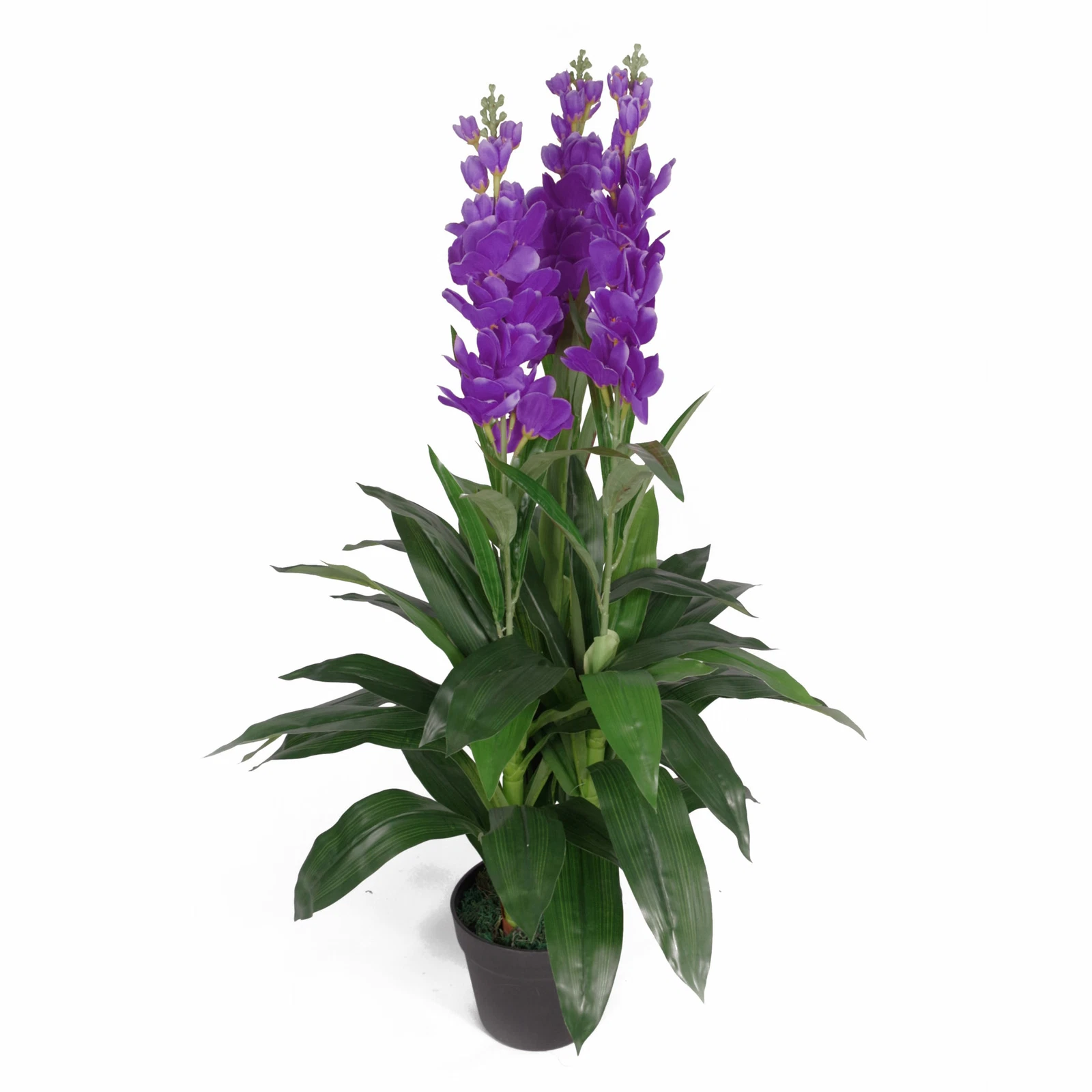 100cm Cymbidium Orchid Purple - 7243