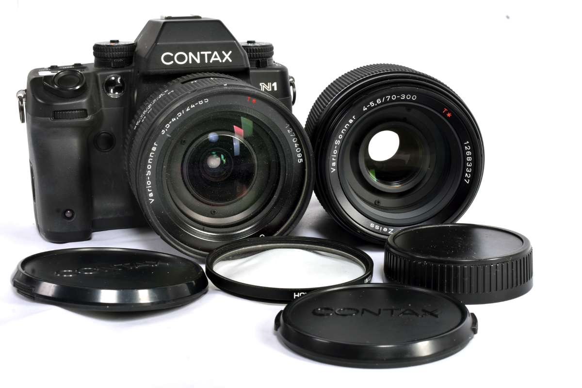 CONTAX N1 35mm Film Camera w/ ZEISS Vario Sonnar 24-85mm CONTAX N1 35mm Film Camera w/ ZEISS Vario Sonnar 24-85mm
