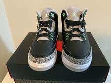Size 7 Y- Air Jordan 3 Retro Green Glow