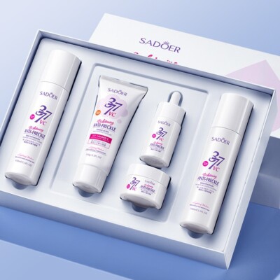 SADOER Whitening Spot Removing 5 Stück Set Pflegende und Feuchtigkeitsspendende Hautpflege