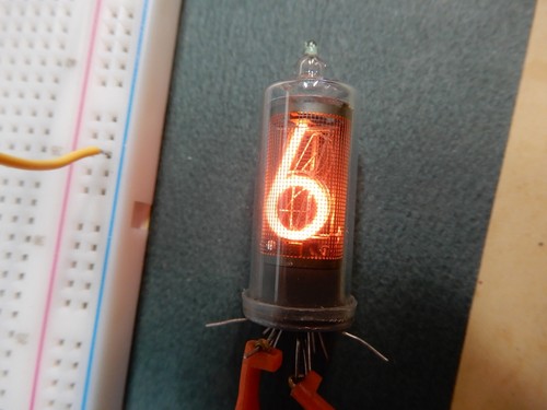 Burroughs B5750S Nixie Tube Qty 1 New Old Stock Case Packed Nixie Indicator Tube