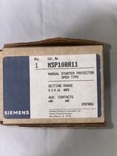 Siemens MSP10AA11 Manual Starter Protector