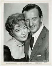 Shirley MacLaine, David Niven 1959 Ask Any Girl 8x10 Portrait Photo Wink J10961