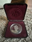 1690- 1990 Canada Silver Dollar 300th Anniversary of Henry Kelsey  W/Box