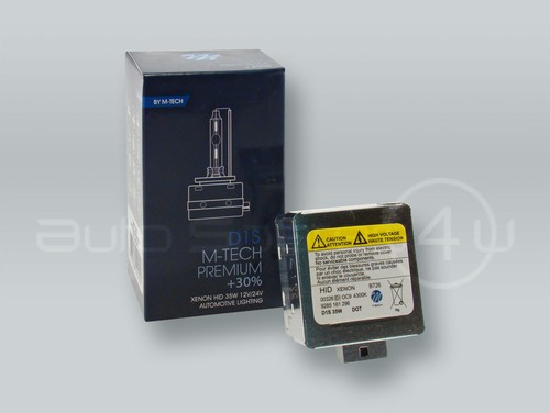 Bombilla de faro M-TECH PREMIUM D1S 4300K (neutral de fábrica) XENÓN HID - Imagen 2 de 3