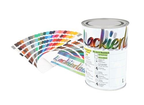 1K Acryl Autolack nach Formel spritzfertig 1,0 L | Wunschlack Lack Farbe Basisla - Bild 5 von 7