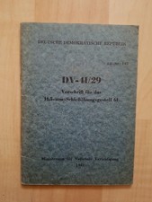 NVA Vorschrift A326/1/414 DV-41/29 14,5-mm-Schie&szlig;&uuml;bungsgestell 61 1962