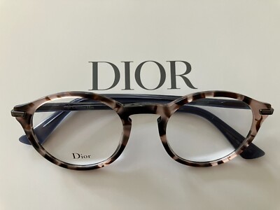 Christian Dior Dioressence 5 0T4 Schildkröte braun/blau Brille Neu