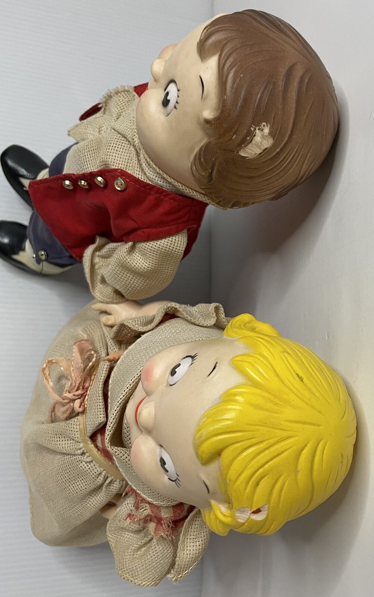 1970’ｓ Campbell KID ビンテージ ソフビ TOY 2個セット Campbell Kid Boy Vinyl Figure キャンベルキッズ ビンテージ