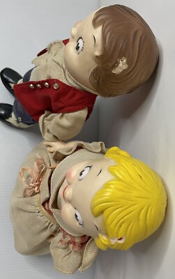 2 VINTAGE CAMPBELL SOUP KIDS COLLECTIBLE VINYL 10