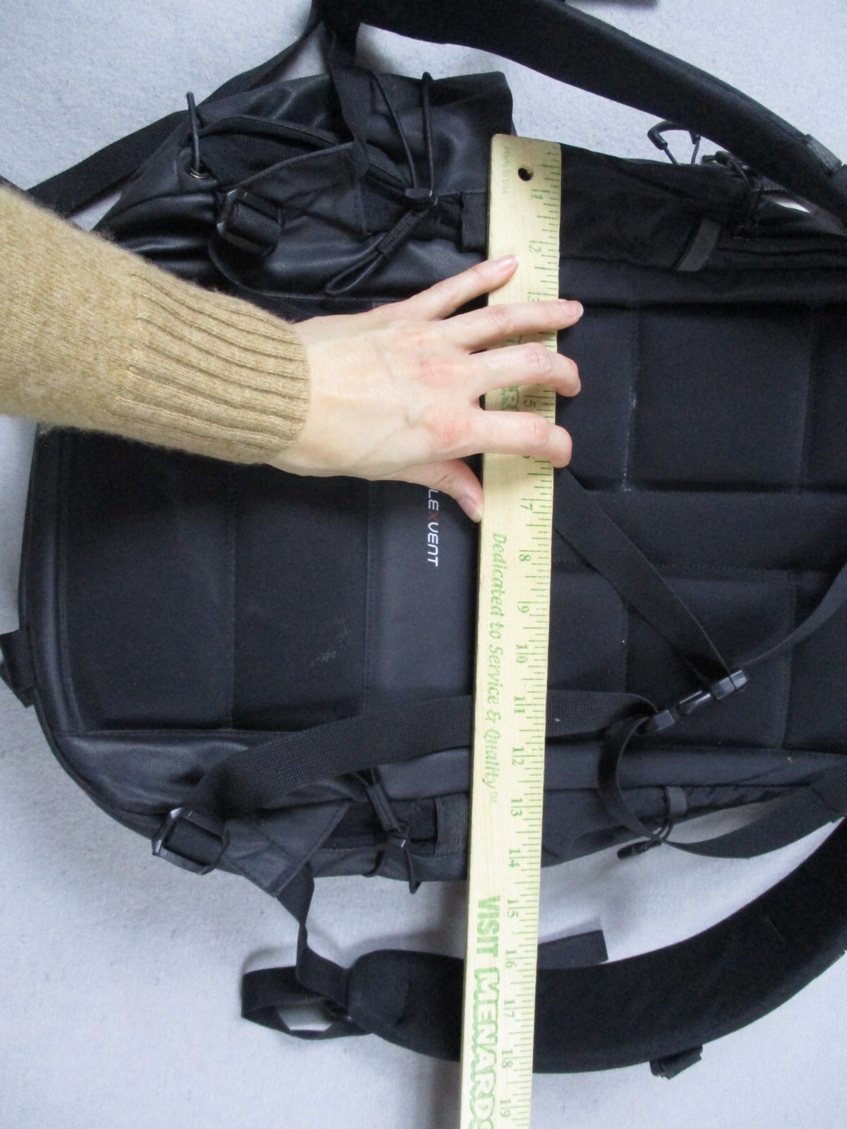 The North Face Backpack Solid Black Laptop Bag Bo… - image 9