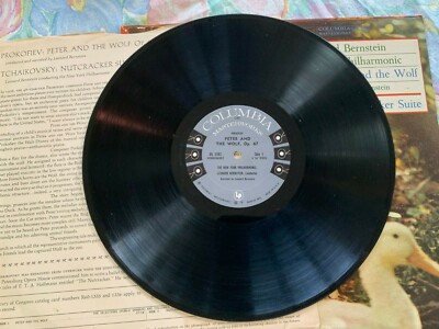 Vintage Leonard Bernstein 33 1/3 RPM 12